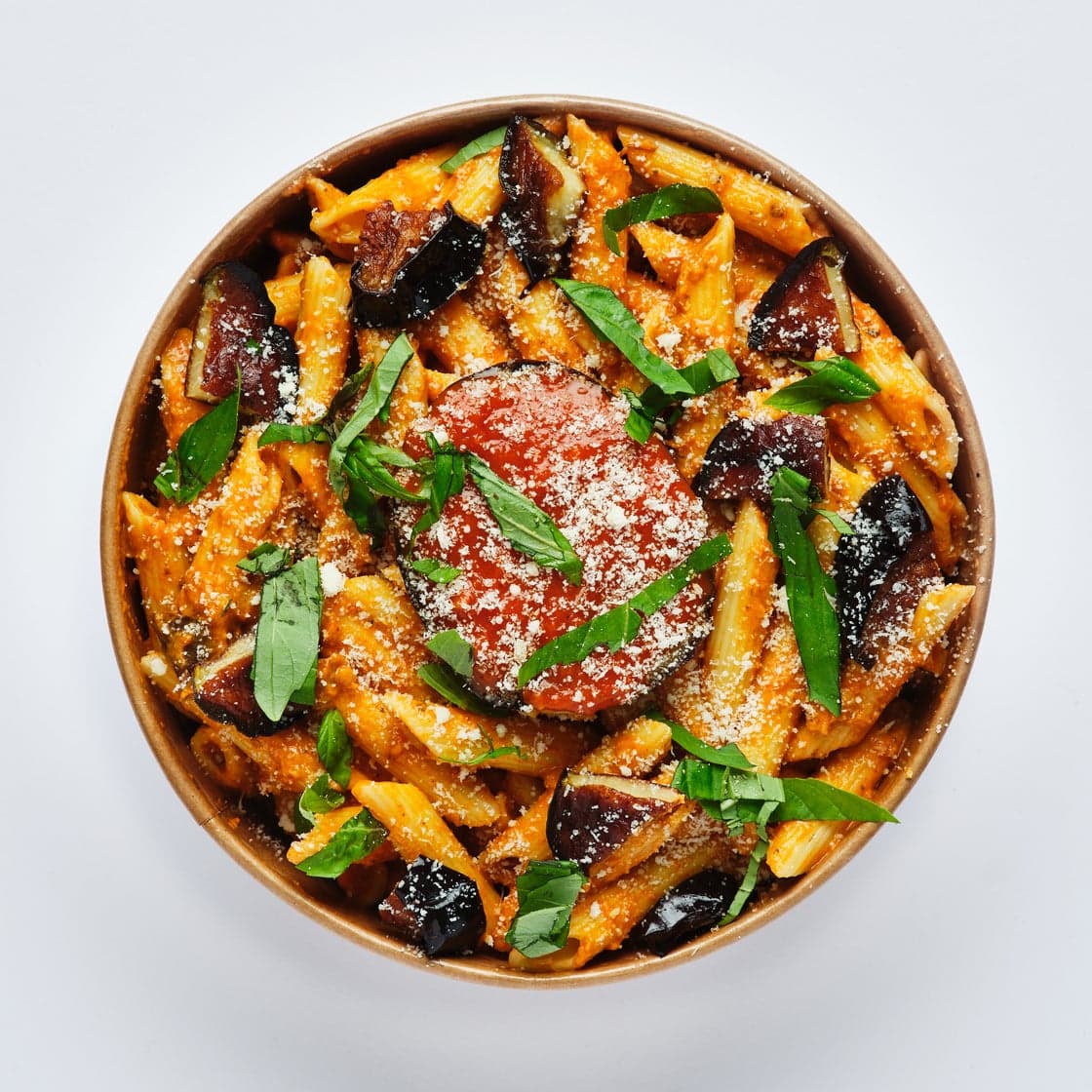 Penne  à l'Aubergine